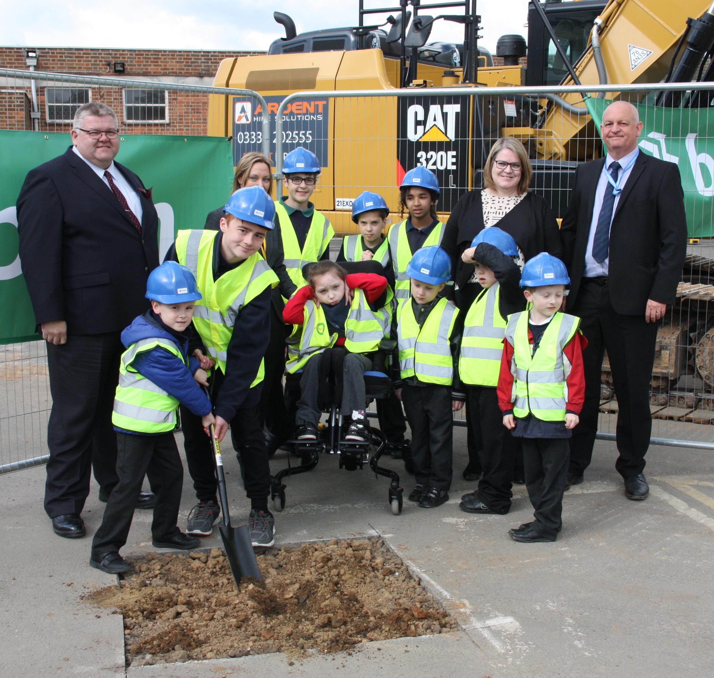 Ground Breaking Ceremony Five Acre Wood School